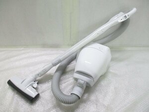 ◎美品 Panasonic パナソニック 紙パック式 電気掃除機 MC-PJ220G-W 軽量 クリーンセンサー パワーノズル 展示品 w3195