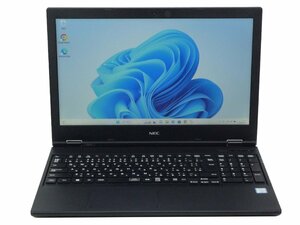 ●NEC VersaPro VX-5 / i5-8265U / 8GBメモリ / 500GB HDD / 15.6型 / Windows11 Pro 【 中古ノートパソコンITS JAPAN 】