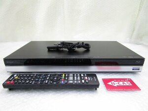 ◎SHARP シャープ AQUOS 4K対応 ブルーレイディスクレコーダー HDD/2TB 2番組同時録画 BD-UW2200 2017年製 リモコン付き w3289