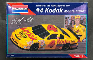 @中古絶版模型堂 モノグラム 1/24 #4コダックモンテカルロ 1995デイトナ500優勝車 MONOGRAM Kodak Monte Carlo '95 コダック モンテカルロ