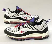 NIKE AIR MAX 98 Raptors Psychic Purple ナイキ エア マックス 98 サイキックパープル メンズ シューズ スニーカー 640744-110 正規品_画像3