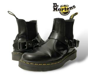 Dr Martens WINCOX ドクターマーチン ウィンコックス サイドゴア ベルトストラップ チェルシー ユニセックス ブーツ ブラック 正規品