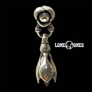 LONE ONES Flow Link with Tear Bell Earrings ロンワンズ フロー ティアベル スタッド ピアス 14K SV925 両耳 レナードカムホート 正規品