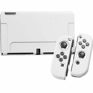 Nintendo Switch 有機EL対応 ケース 白 ホワイト 傷防止