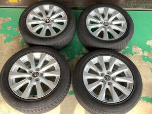 J63◆トヨタカムリ　AXVH70　純正アルミ　17×7.5J+45PCD114.3/5H　4本◆サイルーン215/55R17　4本×9部◆マークXアルファードレクサスHS