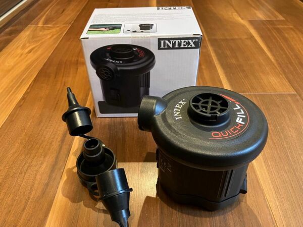 INTEX バッテリーエアポンプ　空気入れ　乾電池式