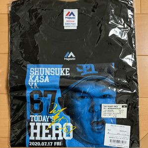 福岡ソフトバンクホークス　笠谷俊介　投手 HERO Tシャツ