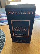 BVLGARI MAN IN BLACK 100ml瓶 ブルガリ マン イン ブラック オードパルファム 香水 未使用　新品 _画像5