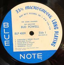 THE SCENE CHANGES THE AMEZING BUD POWELL / BLUE NOTE / NY mono RVG_画像3