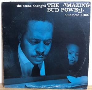 THE SCENE CHANGES THE AMEZING BUD POWELL / BLUE NOTE / NY mono RVG