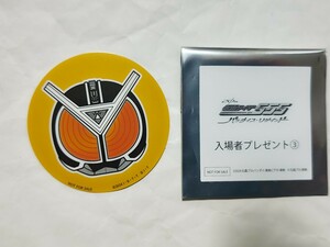 仮面ライダーデルタ　デフォルメイラストシール　直径約6cm　Vシネクスト 仮面ライダーファイズ　パラダイスリゲインド　ステッカー