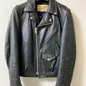 Schott ダブルライダースジャケット Made in USA. サイズ34