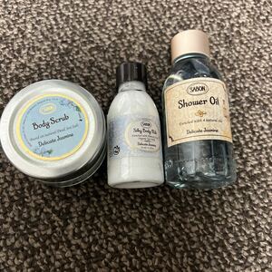 SABON サボン ウェルカムギフト ボディスクラブ ボディミルク シャワーオイル デリケートジャスミン