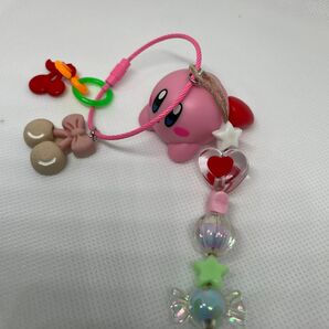 カービィ　ジャラジャラキーホルダー　ハンドメイド　