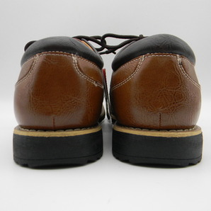 ■◎ 【 AMERICANINO EDWIN 】◆ カジュアルシューズ 靴（２５ｃｍ）アメリカニーノ エドウィン 茶色 ウォーキングシューズの画像3