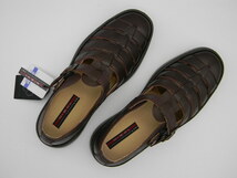 ●【 NICCOL CENTENARY 】◆ こげ茶色 革靴（２４．５ｃｍ）サンダル ニコルセンテナリー_画像4
