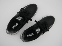 ■*★【 FILA フィラ 】◆ 黒のスニーカー（２４ｃｍ位）表示＝２４．５ｃｍ_画像4