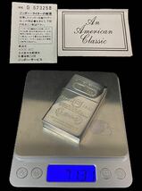 AZ-633 ZIPPO ジッポー 限定 LIMITED EDITION No.0326 未使用 ORIGINAL 1932 REPLICA USA アールヌーボー ライター An American classic _画像8