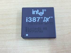 B2791)Intel i387DX A80387DX16-33 現状品