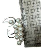 MIKIMOTO パール　ブローチ　k18 WG 総重量13.1g_画像4