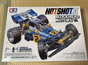 新品送料込み タミヤ 1/10 RC ホットショットII BLOCKHEAD MOTORS ブロックヘッドモータース