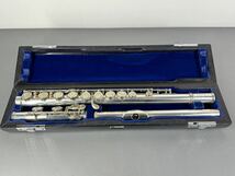 ムラマツフルート M-180 管体純銀製 MUTAMATSU ■専門店にて調整後、未使用■ FLUTE 職人ハンドメイドゆうパック_画像2