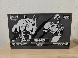 タカラトミー　トランスフォーマー 　ビーストウォーズアゲイン　 頑強の対決 　ビーストウォーズ　ライノックス　スコルポス