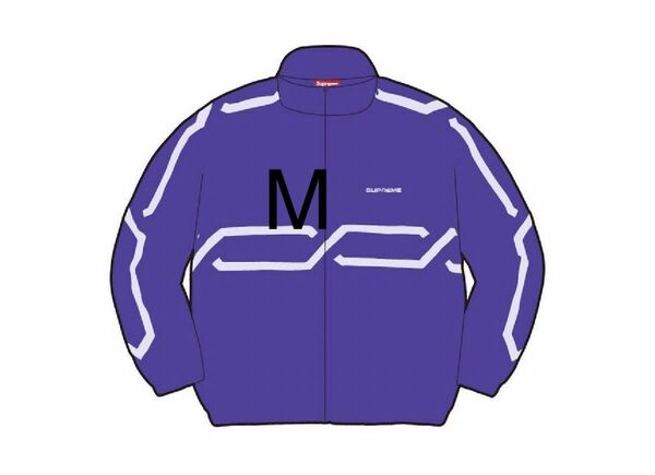 Supreme Inset Link Track Jacket "Purple"