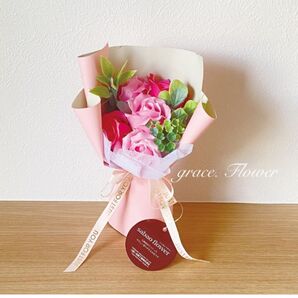 母の日 花束 ソープフラワー ブーケ 退職祝い 出産祝い 結婚祝い 卒業祝い