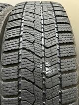 185/65R15 TOYO/OBSERVE GIZ2 21年製 SIBILLA 15インチ 5.5J ＋42 100 4H スタッドレス 4本 ノート フリード デミオ (南2-F57)_画像9