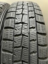 155/65R14 DUNLOP/WINTER MAXX WM01 18年製 日産 純正 エスティーロ 14インチ 4.5J ＋45 100 4H スタッドレス 4本 デイズ モコ (南1-F86)_画像9