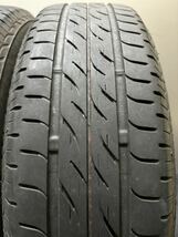 155/65R14 BRIDGESTONE/NEXTRY 19年製 ホンダ N-BOX JF1系 純正 スチール 14インチ 4.5J ＋40 100 4H 夏タイヤ 4本 (南1-F175)_画像9