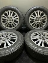 195/65R15 BRIDGESTONE/VRX2 22年製 トヨタ 80 系 ノア ヴォクシー 純正 15インチ 6J ＋50 114.3 5H スタッドレス 4本 (南5-F185)_画像1