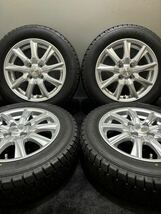 165/65R14 GOODYEAR/ICE NAVI7 22年製 DUFACT 14インチ 5J ＋39 100 4H スタッドレス 4本 タンク ルーミー パッソ (南1-F243)_画像1