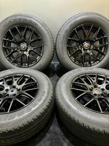 235/65R17 MAXTREK/SIERRA S6 21/22年製 INFORGED 17インチ 7.5J ＋45 108 5H 夏タイヤ 4本 レンジローバー イヴォーク (南7-F276)