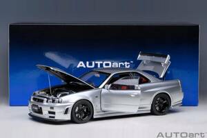 Aa 1/18 nismo R34 GT-R Z-tune（シルバー）77461 新品未開封 BNR34 GTR ニスモ オートアート