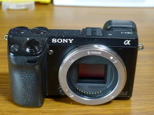 SONY NEX-7 ソニーのミラーレス一眼カメラ ジャンク品