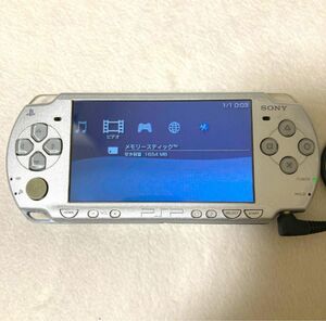 PSP-2000IS （アイス・シルバー）アーケードヒッツ(ソニックウィングス・スペシャル&ファイナルファンタジーV)2作品内蔵