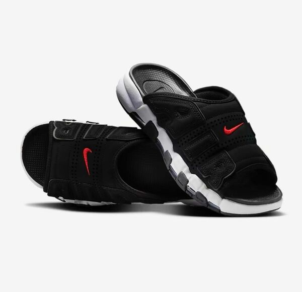 【新品未使用】Nike Air More Uptempo Slide "Black/Clear/White" 27cm US9