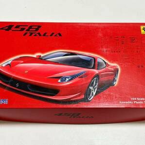 フジミ フェラーリ458イタリア FUJIMI Ferrari 458 Italia プラモデル 1/24の画像1