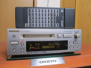 ONKYO MD-105TX 動作・状態良好　共通リモコン付