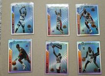 【1円スタート】美品 全てリフレクターカード　refracto nbatopps 計21枚まとめ売り　ONeal、Pippen、Robinson、Olajuwon、Rodman、Barkley_画像1