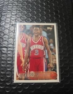 1996 Topps toops Allen Iverson rc