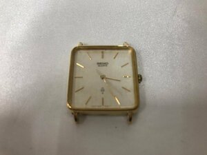 キングラム[12] ★ケースのみ 稼働品★ SEIKO セイコー クォーツ 14K 7830-5160 メンズ 腕時計 160＠I80 ★送料無料★