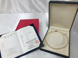 キングラム[12] TASAKI 田崎 真珠 パール シルバー SV ネックレス 32.9g レディース アコヤ真珠 250@J12 ★送料無料★