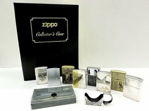 キングラム[19]Zippo ジッポ 喫煙グッズ ジャンク 8点まとめ コレクターズケース付 １円～ ＠C560 S