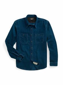 Mサイズ RRL ダブルアールエル コーデュロイ ワークシャツcorduroy work shirt POLO RALPH LAUREN ポロ ラルフローレン 新作 23FW 23AW