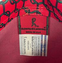 【F0305】Roberta di Camerino ロベルタ ディ カメリーノ クラッチバッグ 赤色系 レッド系_画像6