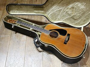 1円スタート YAMAHA L-5T 大きな打痕 広範囲の白濁 ペグかたい箇所あり 動作チェックならびに検品済み 演奏状態は良好 ヤマハ アコギ