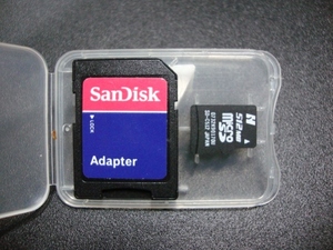 Операция подтверждена 512 МБ Micro SD -карта Micro Sandisk Adapter Adapter Case с смартфоном смартфона Мобильный телефон Game Machine Цифровая камера